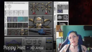 Dev Log – Poppy Helt, 3D Artist
